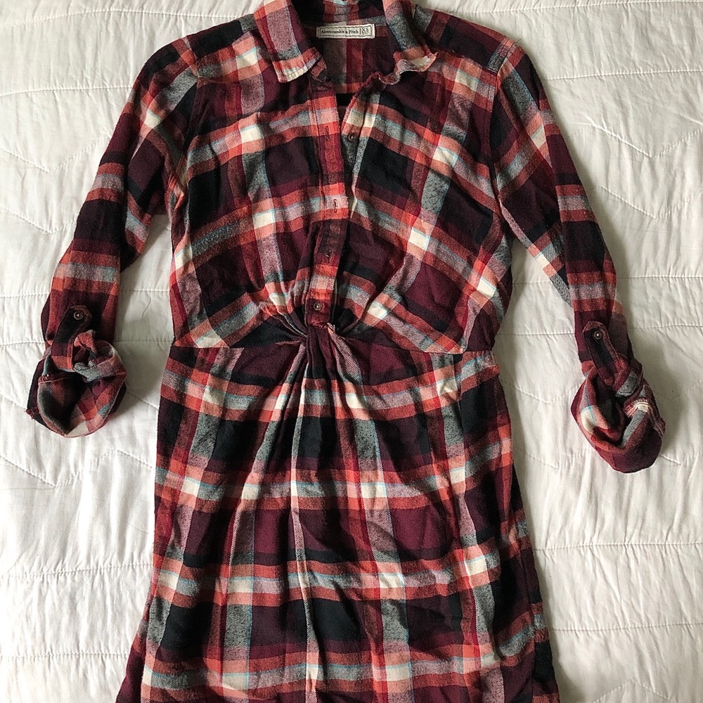 Flannel Dress.🍂 | Abercrombie